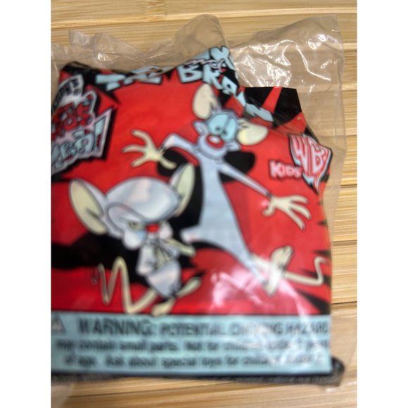 Vintages Pinky and The Brain New Unopened 1997 Brain-O-Vision Wendy's Kids Toy - Picture 5 of 5